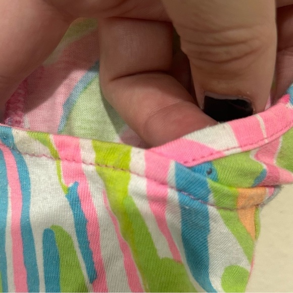 Lilly Pulitzer Monterey Tank Dress Shellebrate Pink Shell Print SIZE SMALL - Picture 6 of 9